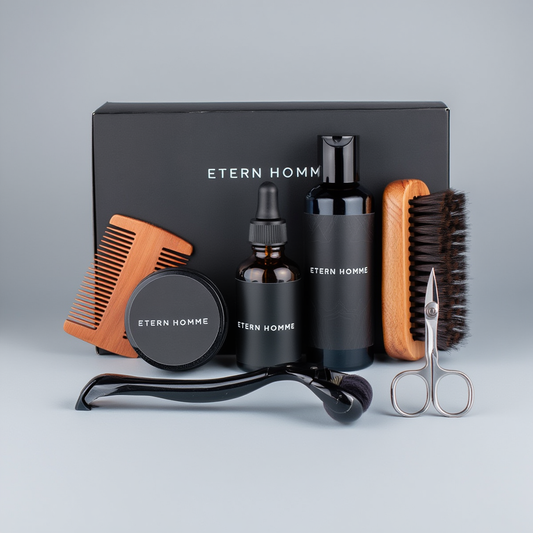 Kit Completo de Cuidado de Barba